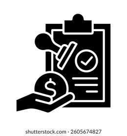 Grants Icon Element for Design