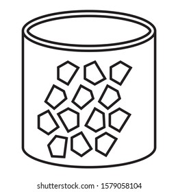 Granules 3d Printing Vector Icon design