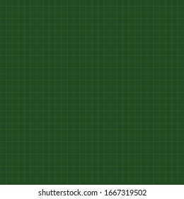 Grap paper grid lines, plotting paper background, texture. Squares seamless, repeatable pattern. Measure, scale grid. (Green version)