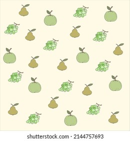 grape branch fruit background plate sketch green holiday greeting card
