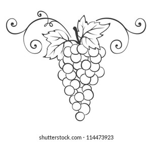 Grape -- decorative element