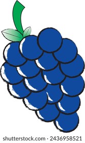 Fruta de uva, Diseño gráfico de frutas 