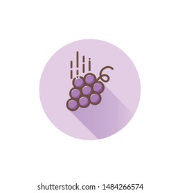 Grape Fruit Logo Icon Design Vector