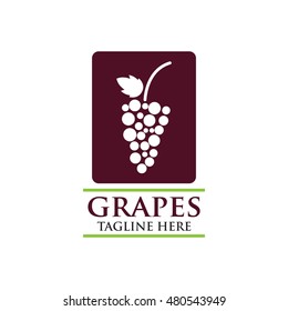 Grape fruit logo, Wine logo