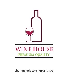 Grape fruit logo, Wine logo