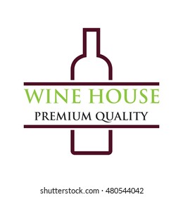 Grape fruit logo, Wine logo