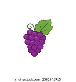 grape fruit vector type icon