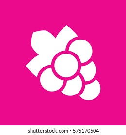 Grape icon illustration isolated vector sign symbol