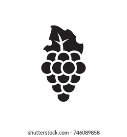 grape icon illustration isolated vector sign symbol