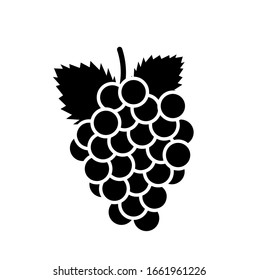 grape icon on white background