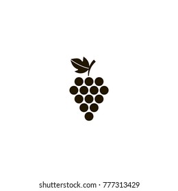 Grape Icon. Sign Design