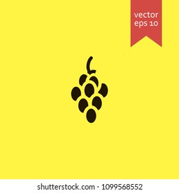 grape. grape icon. sign design. Vector EPS 10.