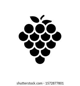 grape icon vector illustration logo template for many purpose. Isolated on white background.