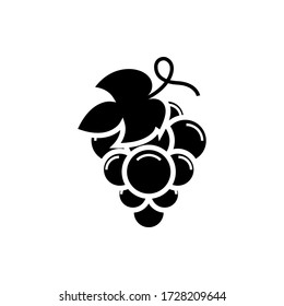 grape icon. vector grape symbol