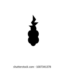 grape icon.black design color