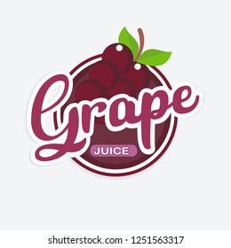 grape juice logo