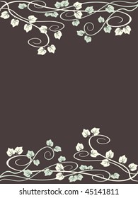 grape leaf background