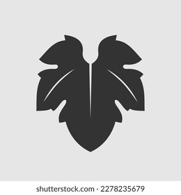 La uva queda aislada en el fondo blanco. Ilustración del vector