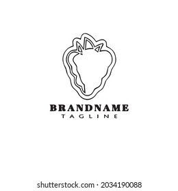 grape logo design template icon modern vector