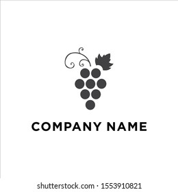 Grape logo / Fruit logo
