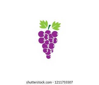 Grape logo illustration