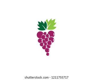 Grape logo illustration