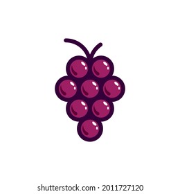 Grape logo images illustration design