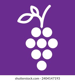 grape logo template for graphic and web design