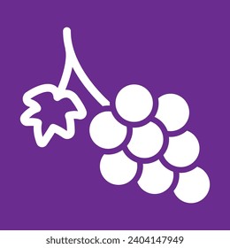 grape logo template for graphic and web design