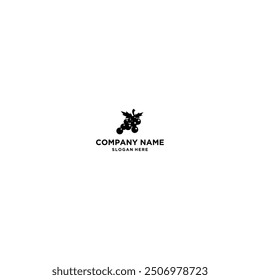Grape logo template vector illustration design