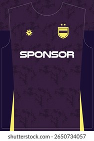 Grape Mist Purple Pattern Football Jersey Sublimation Print