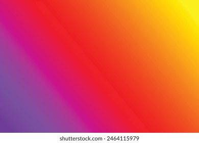 Diseño de fondo de degradado de combinación de colores de uva, rojo y naranja. Tipo lineal de fondo de degradado de color de uva, rojo y naranja.