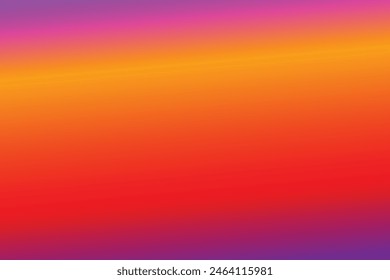 Diseño de fondo de degradado de combinación de colores de uva, rojo y naranja. Tipo lineal de fondo de degradado de color de uva, rojo y naranja.