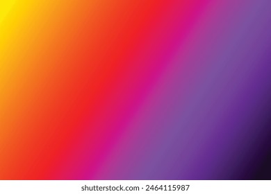 Diseño de fondo de degradado de combinación de colores de uva, rojo y naranja. Tipo lineal de fondo de degradado de color de uva, rojo y naranja.