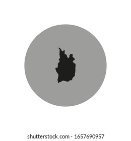 grape region map in sri lanka country
