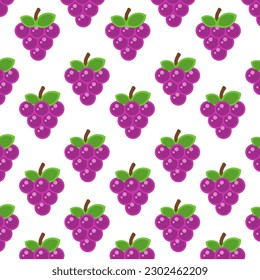 grape seamless pattern for fruit products