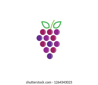 Grape symbol illustration
