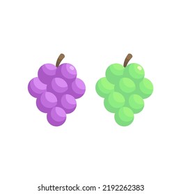 Grape variant simple vector design