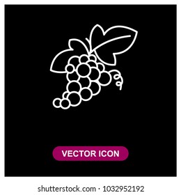 Grape Vector Icon