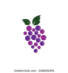 Grape vector icon illustration design