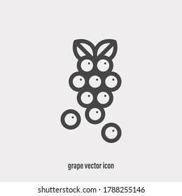 WeinVektorsymbol. Ui/Ux. Premium-Qualität.
