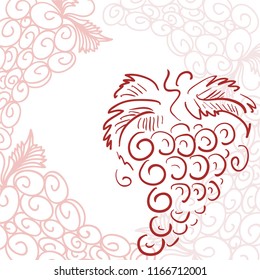 Grape. Vector illustration