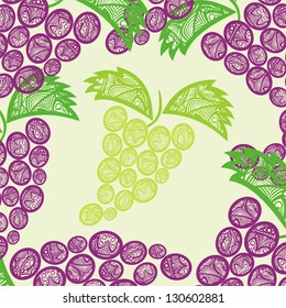 Grape vector illustration