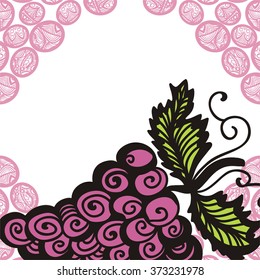 Grape vector illustration