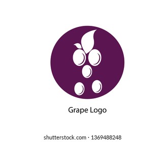 Grape vector logo - Vector
