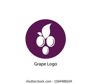 Grape vector logo - Vector
