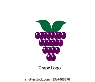 Grape vector logo - Vector
