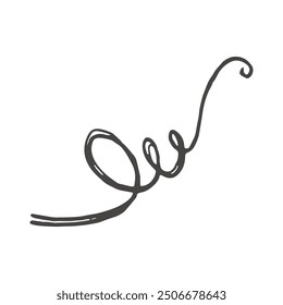 Grape vine, leaves, winemaking, doodle sketch vector hand drawn illustration isolated on white