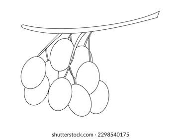 Weinbaukunst für die Ikone-Malerei, Vektorgrafik und Illustration