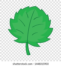 Grape wine leaf icon. Cartoon illustration of grape wine leaf vector icon for web design